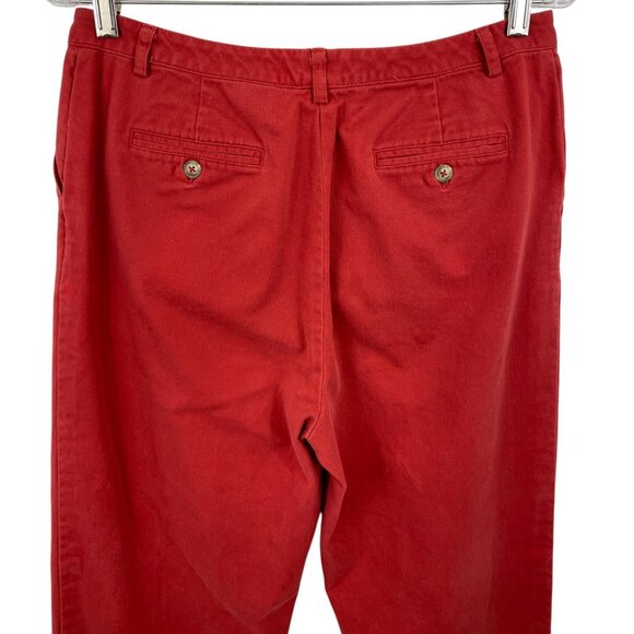 Evan Picone Orange Stretch Twill Pants Womens Size 10 *Flaw - Picture 6 of 9